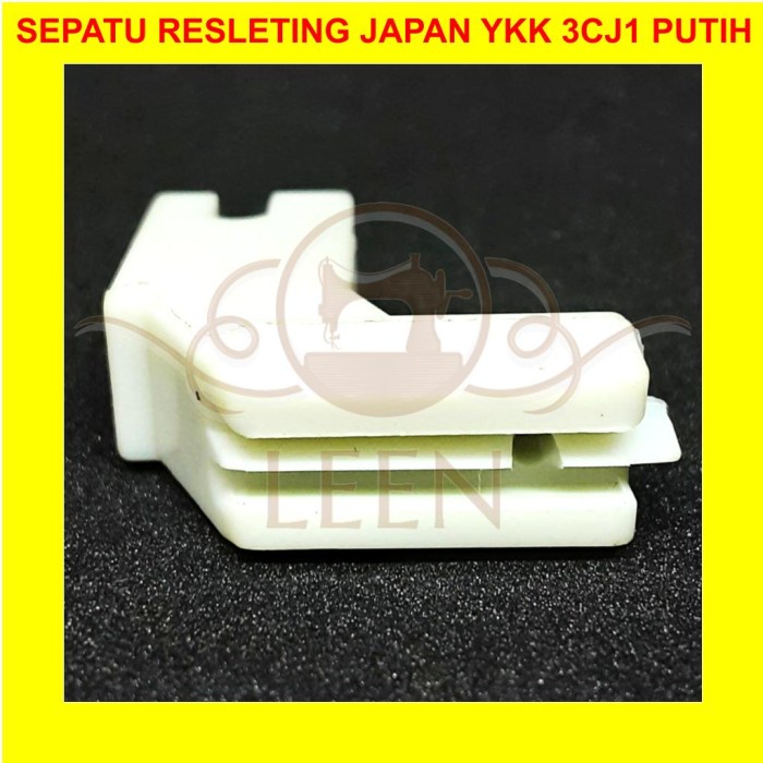 Sepatu Resleting Jepang YKK 3CJ1 Putih Mesin Jahit High Speed LEEN
