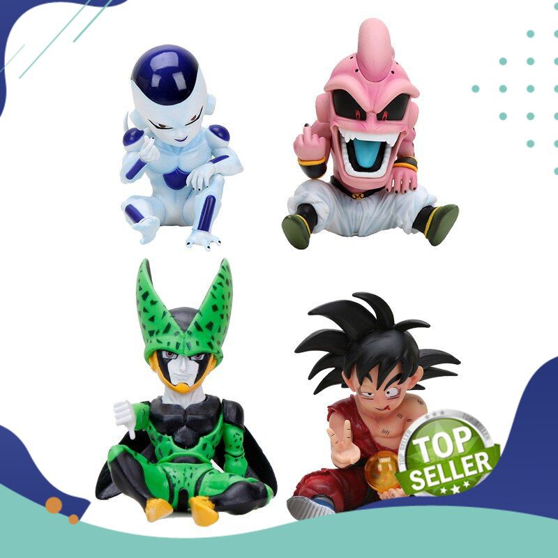 Action Figure Import Dragon Ball Z Majin Lampu Anak Buu Gk Frieza Cinta Tindakan Sosok Mainan Boneka