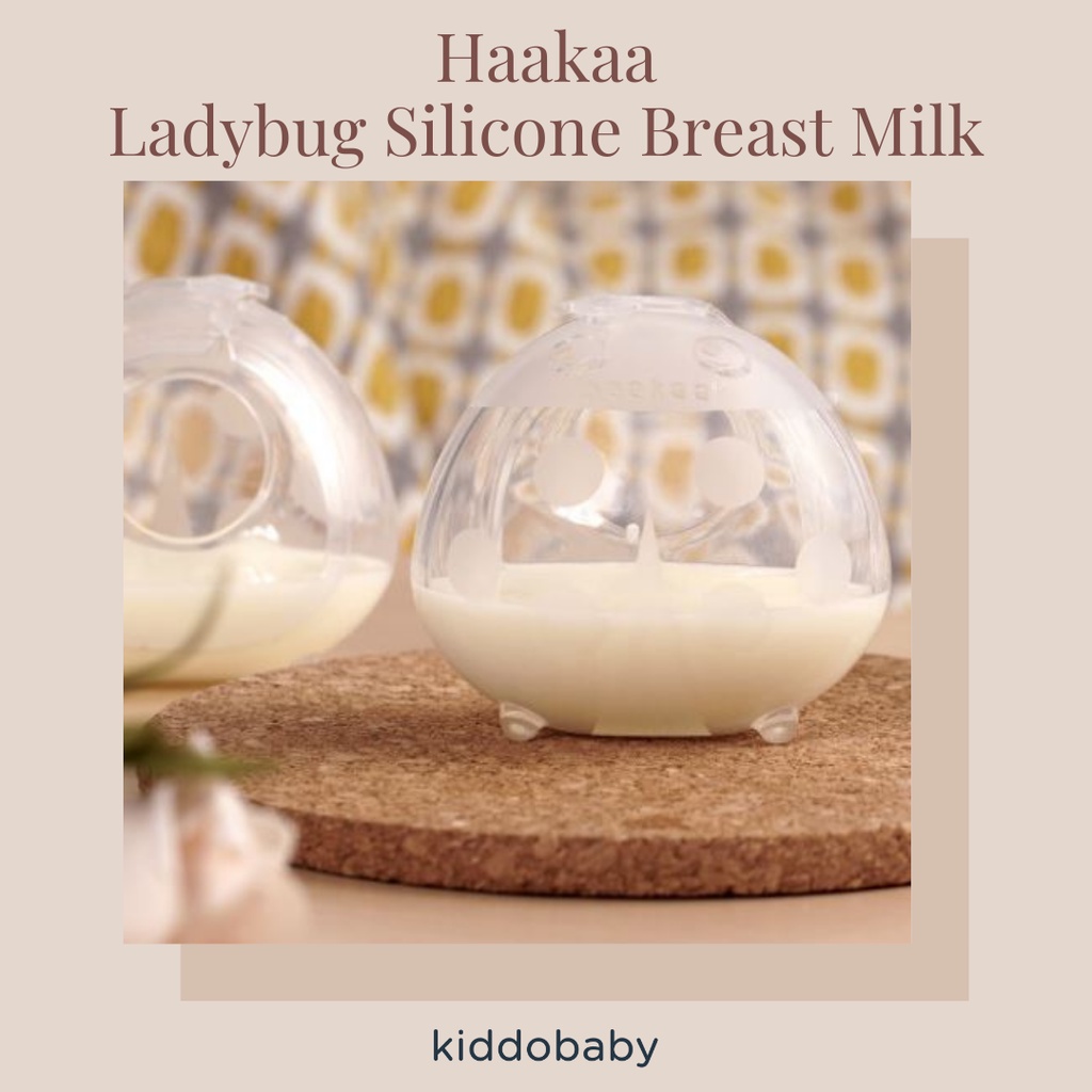 Haakaa Ladybug Silicone Breast Milk Collector | Bantalan Asi