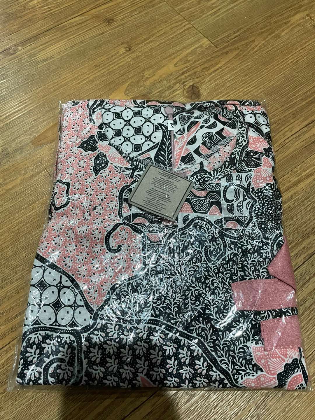 Batik Wanita Asj Sa Hrb026 Kenongo Kemeja Tosca Pendek