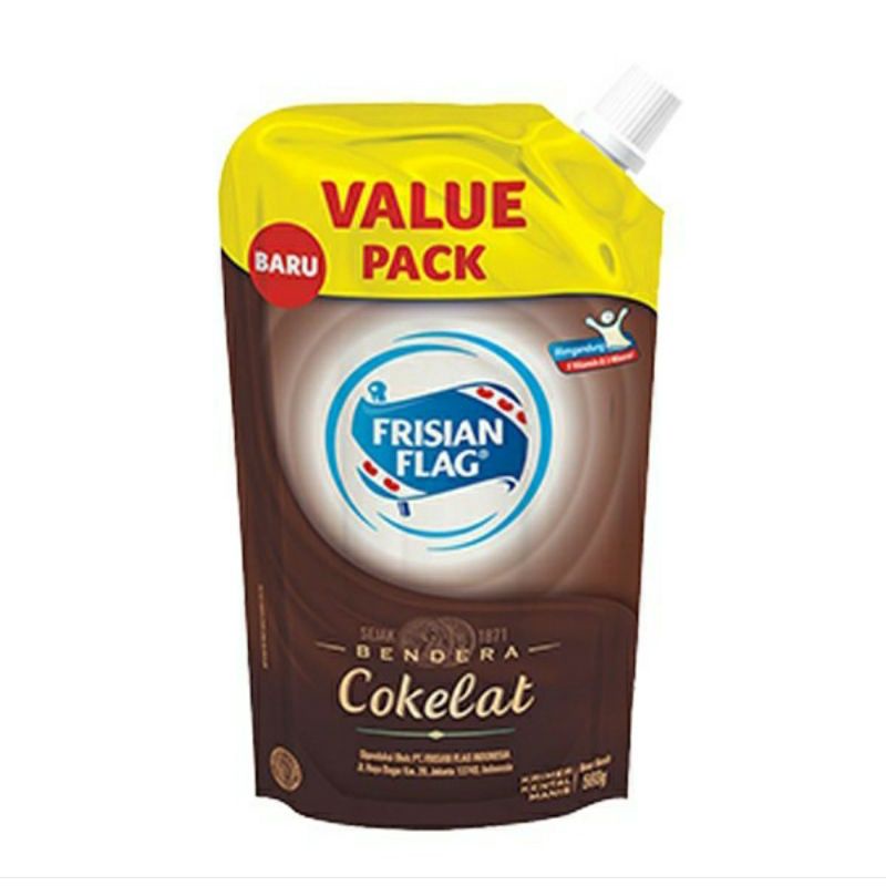 

Susu Bendera Kental Manis pouch 560gr Coklat