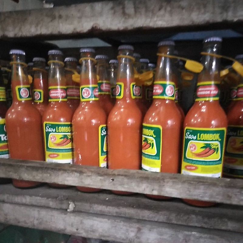 saos lombok kapal/untuk mie ayam/saos serbaguna/botol kaca 600ml