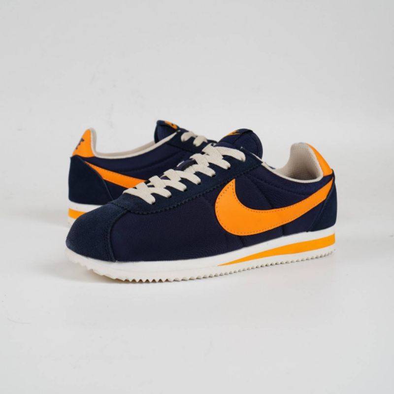 Nike Cortez Nylon Navy Orange