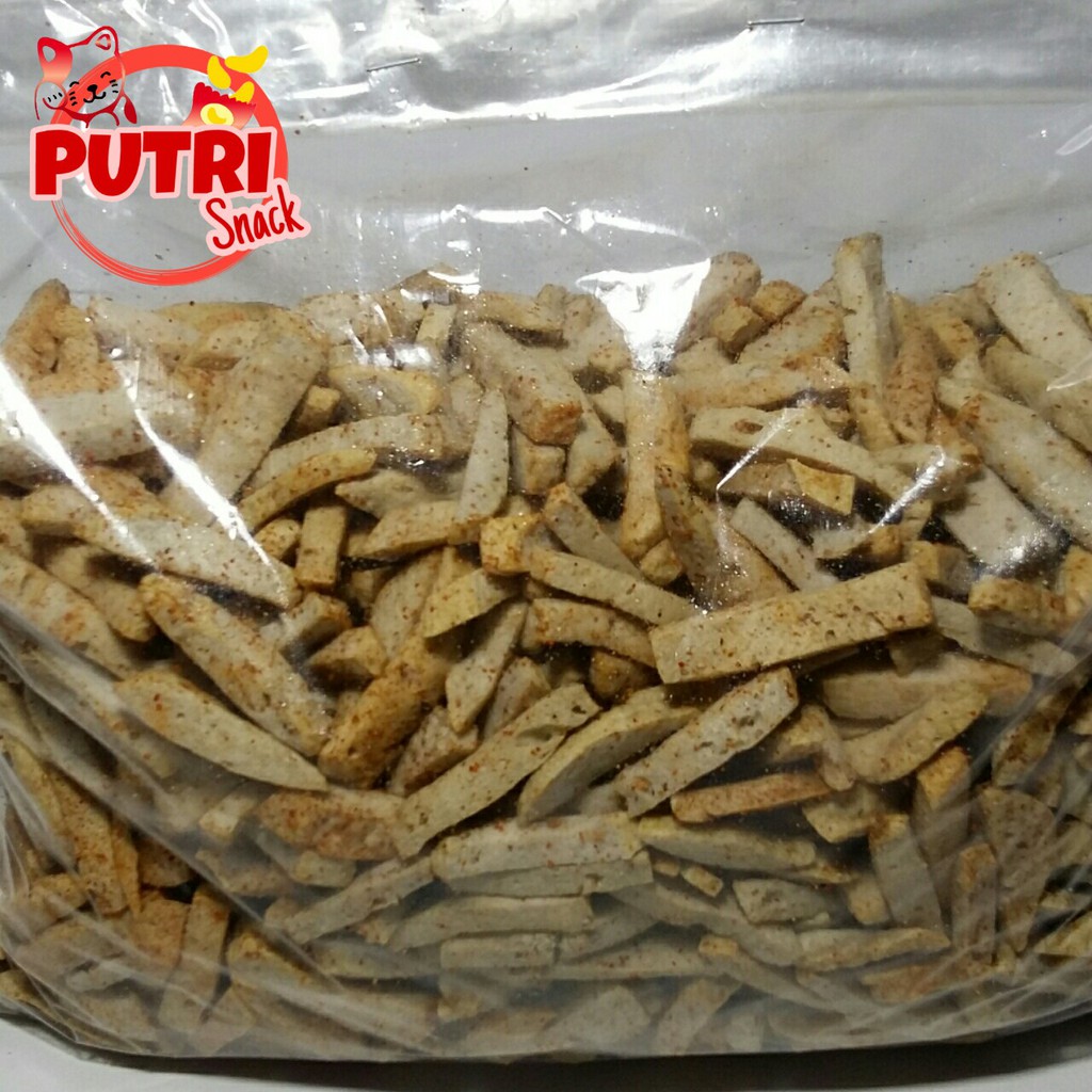 STIK BASRENG 500gr / 1/2kg PEDAS EXTRA SEBLAK BASRENG IKAN DAUN JERUK