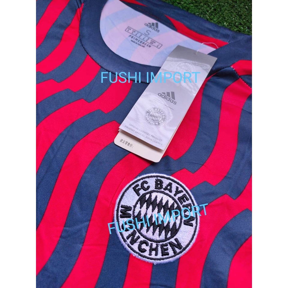 Jersey Baju Bola Munchen Training Salur 2022 2023 Grade Ori