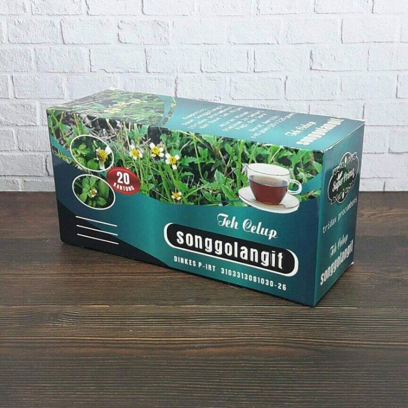 TEH HERBAL SONGGOLANGIT ATASI NYERI SENDI.REMATIK.PEGELLINU