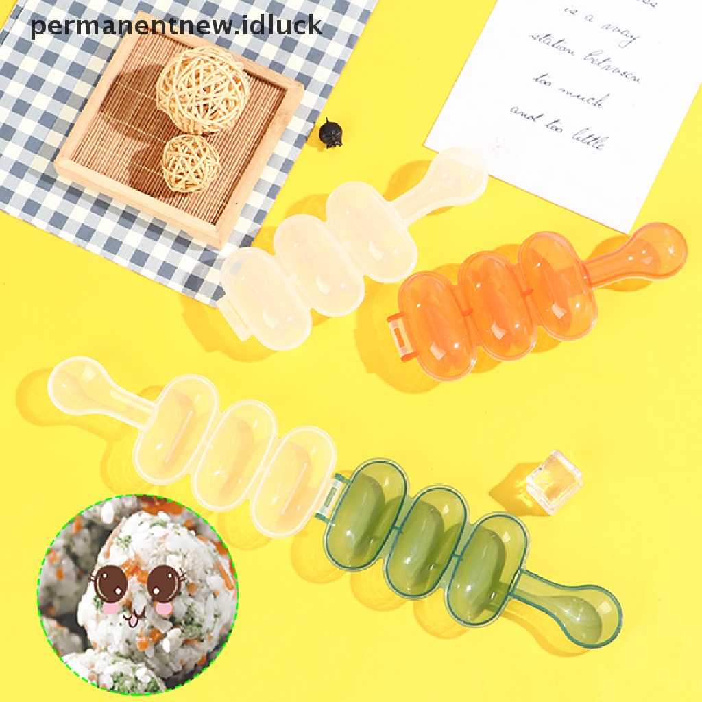 Cetakan Pembuat Bola Nasi Untuk Dekorasi Makan Siang Anak