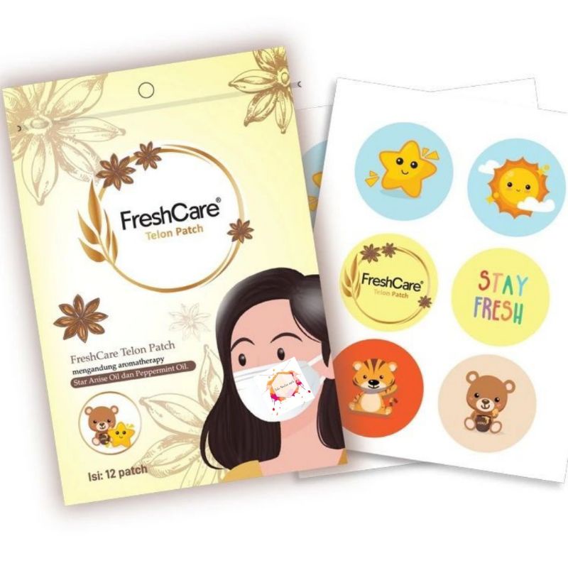 FRESHCARE PATCH TELON ISI 12 PATCH || FRESHCARE PATCH || FRESHCARE || PATCH || STICKER MASKER