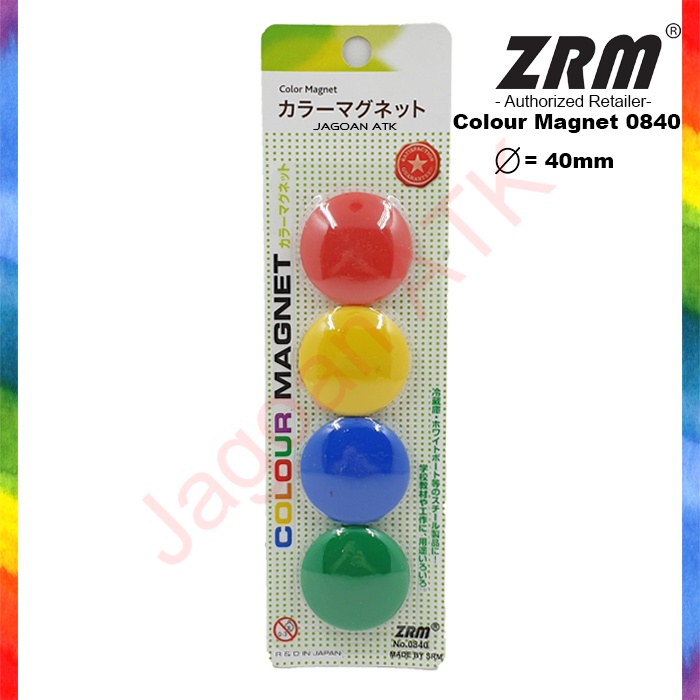 

Magnet Papan Tulis Warna 40mm / Whiteboard Magnet 40mm ZRM 0840