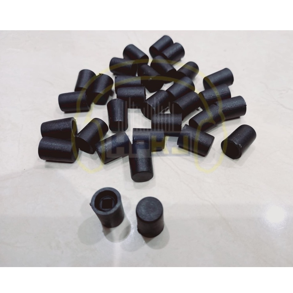 (20pcs) Knop DPDT knop kenop push switch dpdt