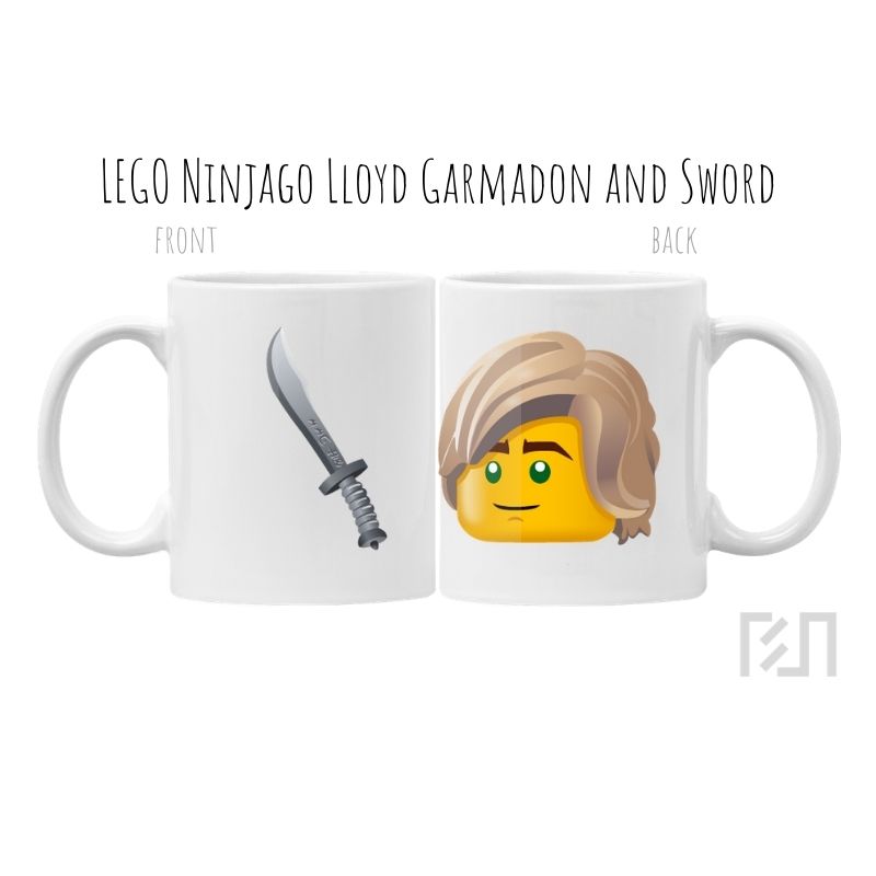 Mug LEGO Ninjago Lloyd Garmadon and Sword Icon