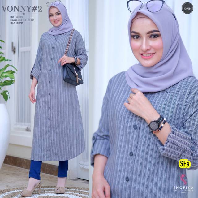 Vonny dress muslimah
