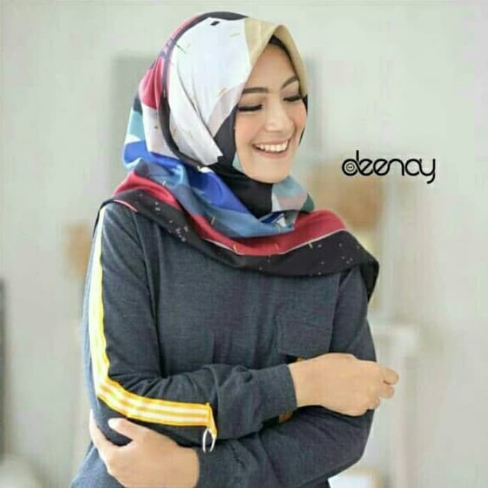 Promo Deenay Hijab Motif Maja Kerudung Deenay Jilbab Deenay Motif Maja Berkualitas