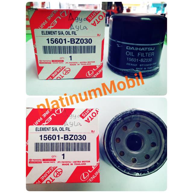 Filter Oli Toyota Agya / Ayla 15601-BZ030