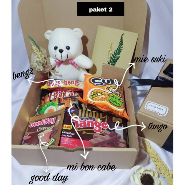 

HAMPERS BOX SNACK / SNACKBOX MURAH / PAKET HAMPERS SNACK / KADO MURAH