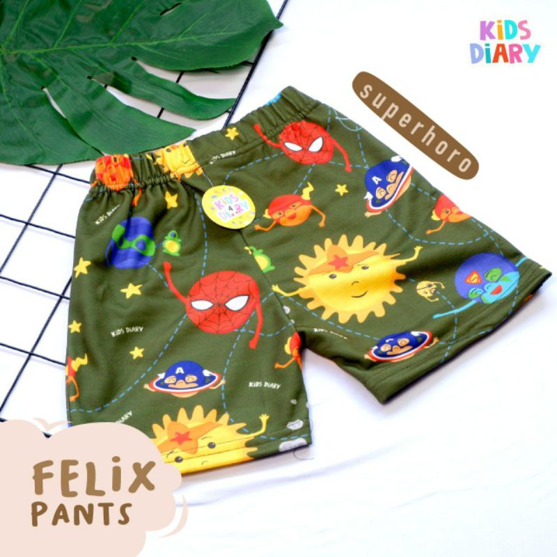 FELIX PANTS SERI 2/CELANA ANAK/CELANA PENDEK KIDS DIARY