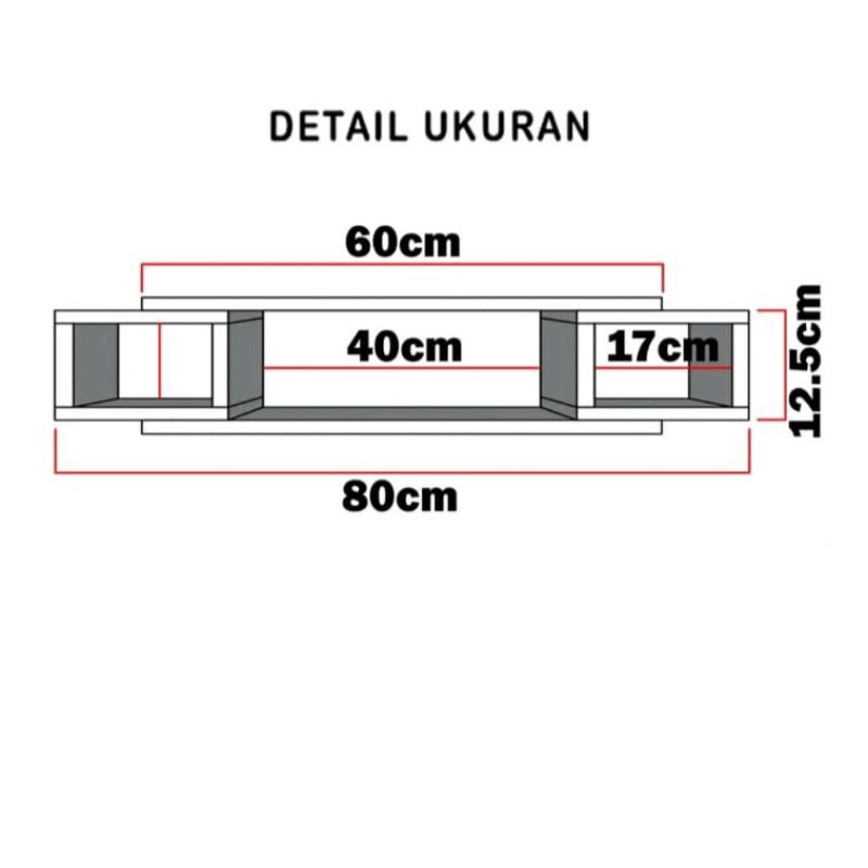 [COD] RAK GANTUNG TV MINIMALIS RAK HIAS MEJA TV TERMURAH BRAND AMANAH DECORATION