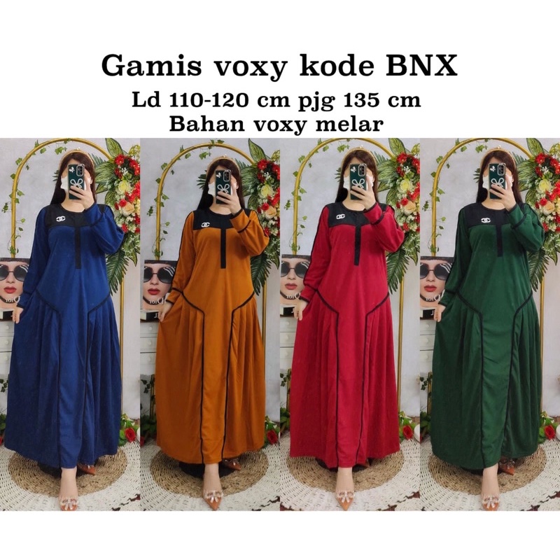 Gamis voxy kode BNX