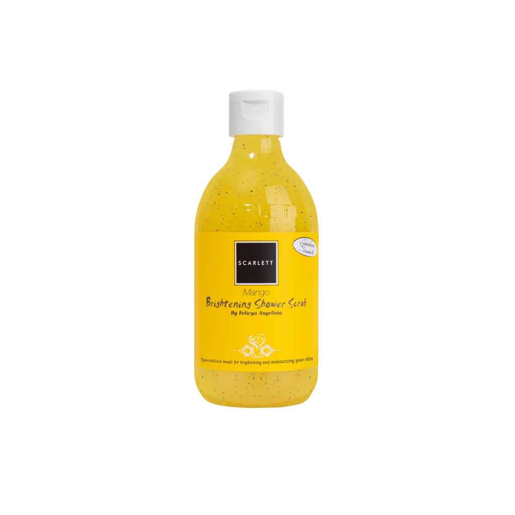 Scarlett Whitening Shower Scrub Mango-1