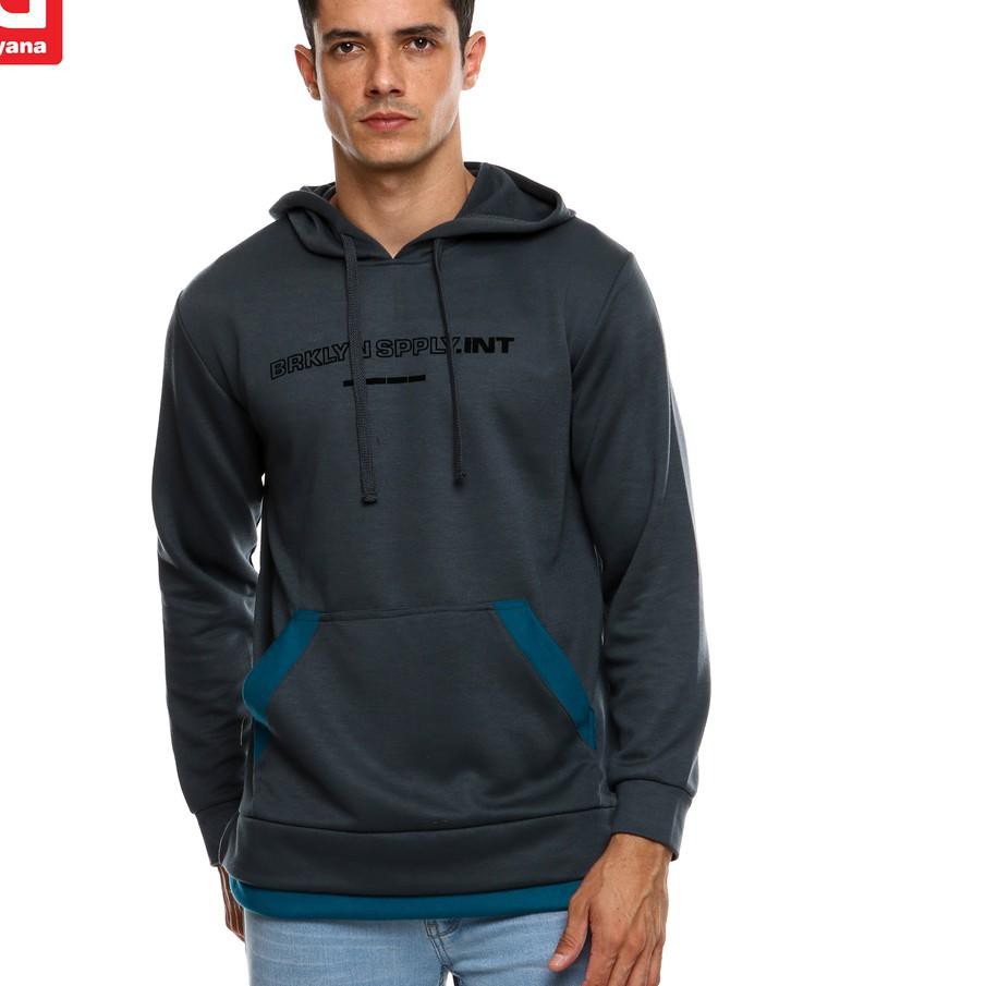 KODE BARANG 55 Ramayana - AX House Sweater Hoodie Df Ra 3938 Abu TERLAKU..