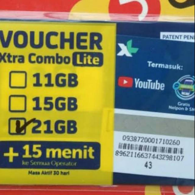 Paket Unlimited Xl 24 Jam Kuota Utama 21 Gb Shopee Indonesia