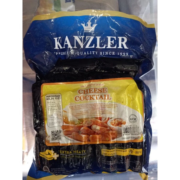 

KANZLER Cheese Cocktail (Sosis Kanzler Keju kecil) 500 gr Halal