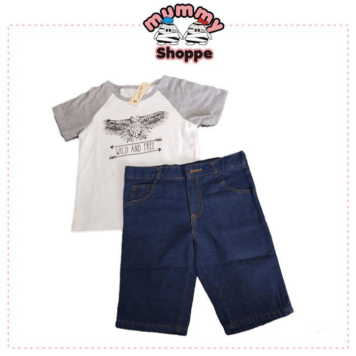 BB 109 - Setelan Denim Pants fashion anak laki laki