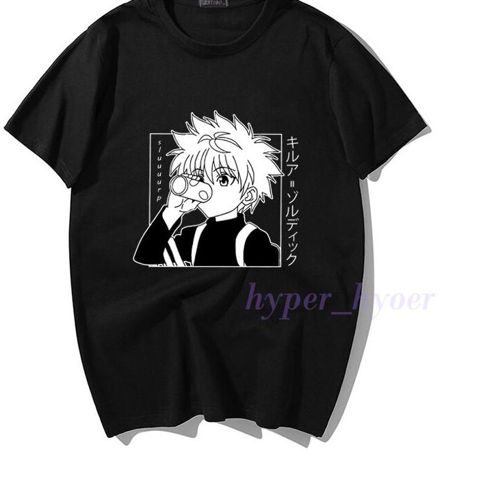 NEW  11.11 Kaos wibu lovers tees kaos anime mangga killua hunter x hunter [KODE 401]