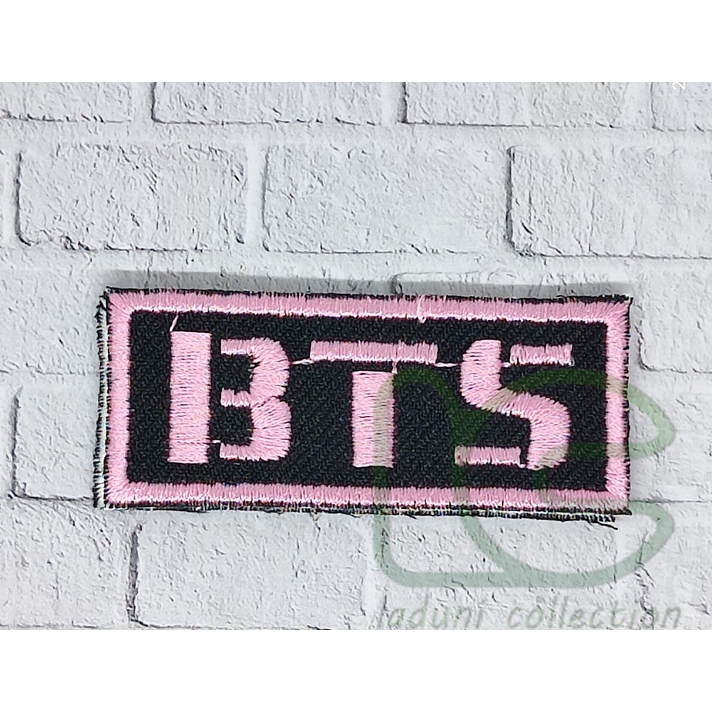 Patch BORDIR  LOGO BTS KOTAK/Patch BTS