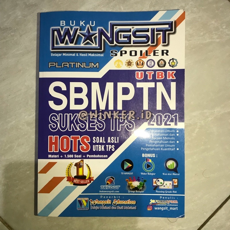 

PRELOVED BUKU WANGSIT 2021