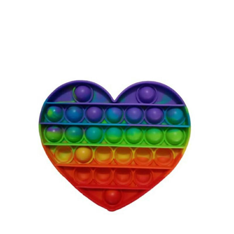 TERMURAH COD-POP IT/MAINAN ANAK POP IT/FIDGET PUSH POP IT RAINBOW-4