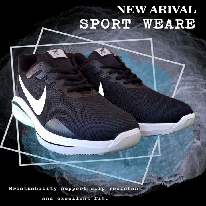 SEPATU SEKOLAH CASUAL WARNA HITAM SUPER SALE SEPATU PRIA LARI // ORIGINAL IMPORT PRIA / WANITA SNEAKERS / OLAHRAGA / SEKOLAH TERBARU 2021/2022 MURAH