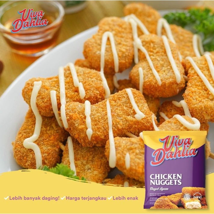 Viva Dahlia Chicken Nugget 1kg