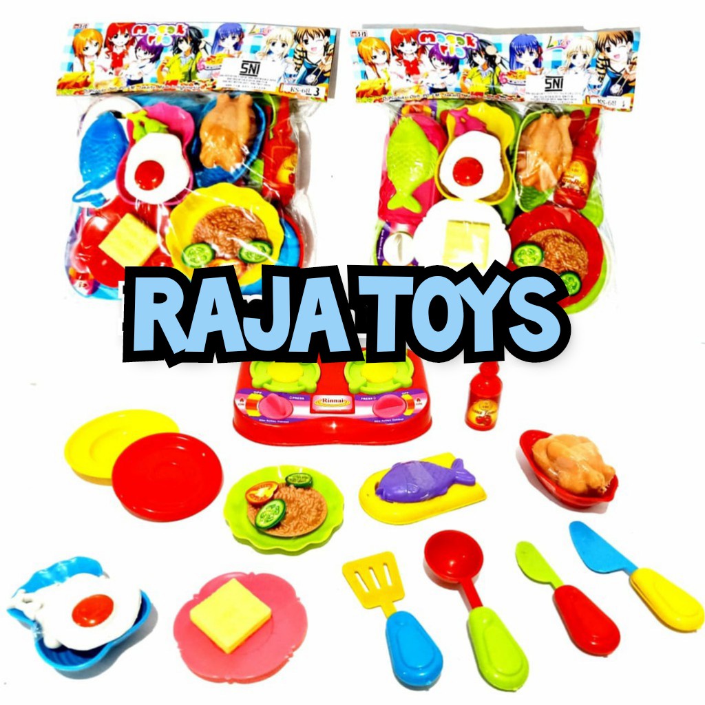 MASAK MASAKAN SET PERALATAN DAPUR - MAINAN MASAKAN SET NASI GORENG KS-68