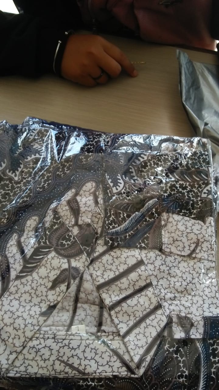 Ada Anak - 5 Warna - Batik Kebaya Couple Gheya Brukat Tulle Mix Ceruti