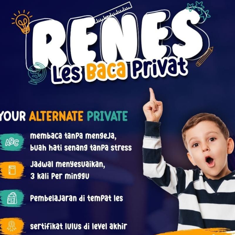 JASA TEMAN BELAJAR LES PRIVAT BACA TK SD ONLINE