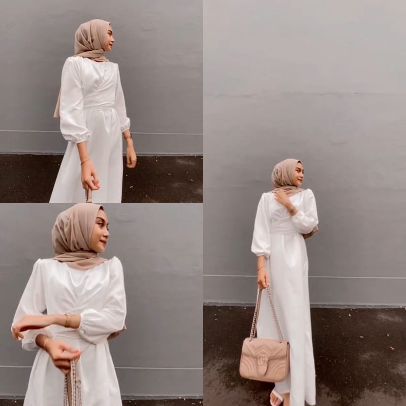 ZALEA DRESS Size S-XL / BAJU DEWASA MURAH TERBARU 2022 / Gamis Kondangan / Dress Pesta