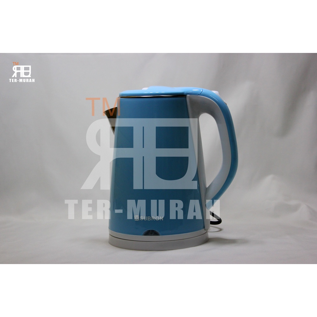 TEKO TERMOS LISTRIK KETTLE ELECTRIK SUBRON BIRU