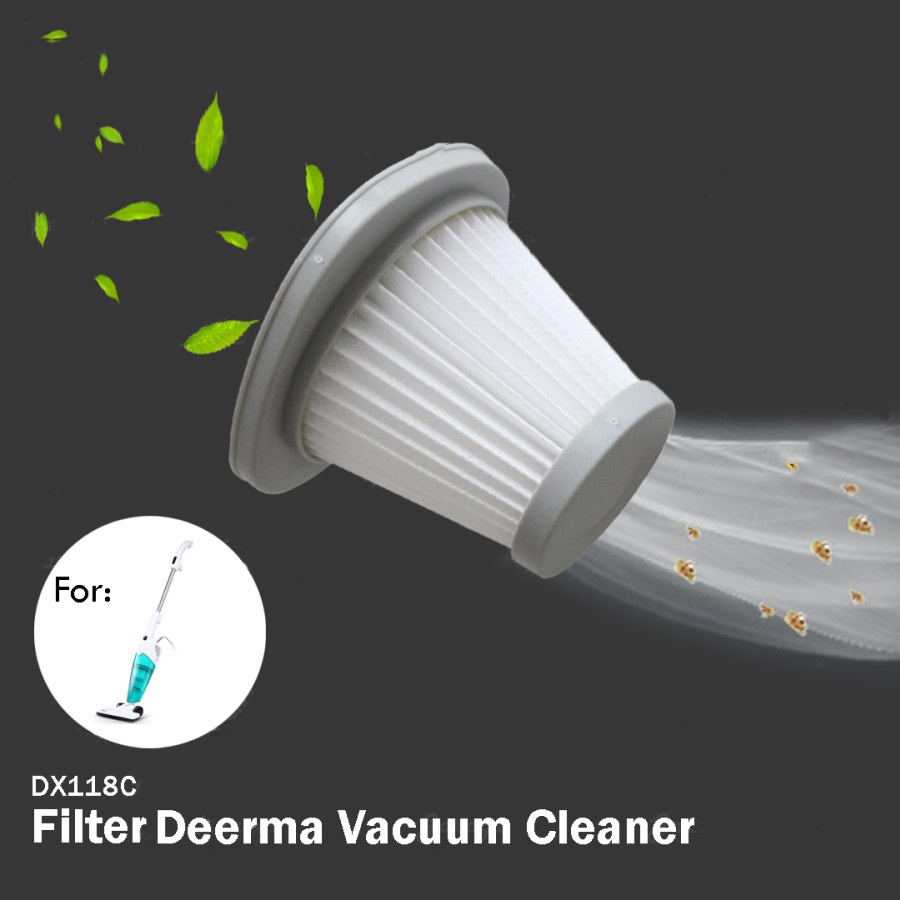 Refill Hepa Filter Replacement Deerma DX118C Vacuum Cleaner Sparepart Pengganti