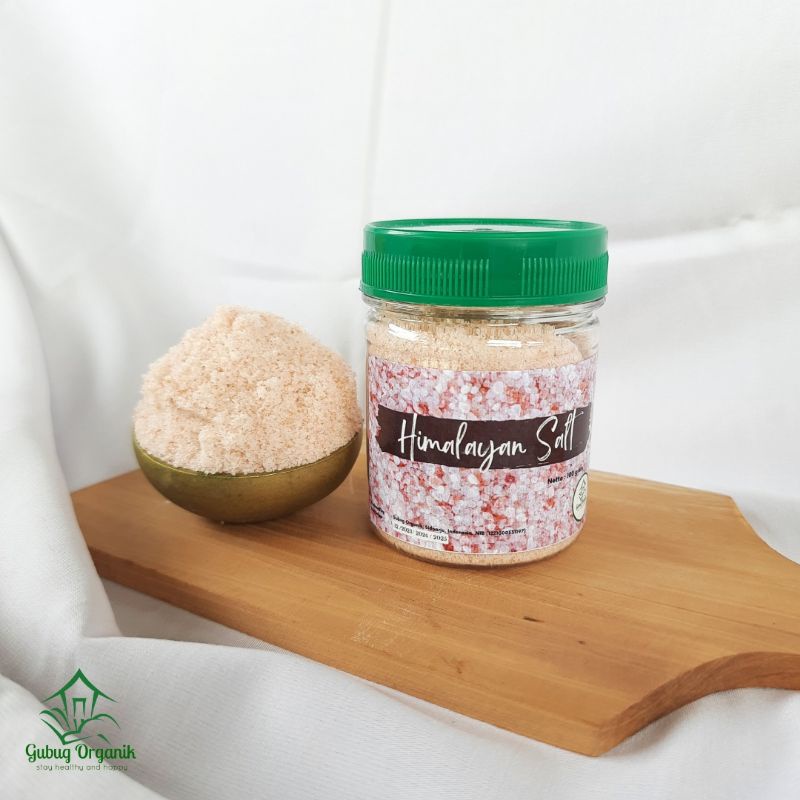 

Garam Himalaya Premium Organic Original 100% Natural 100gr Himsalt Organik Himalayan Pink Salt Pure Murni Sea Salt Rock Salt