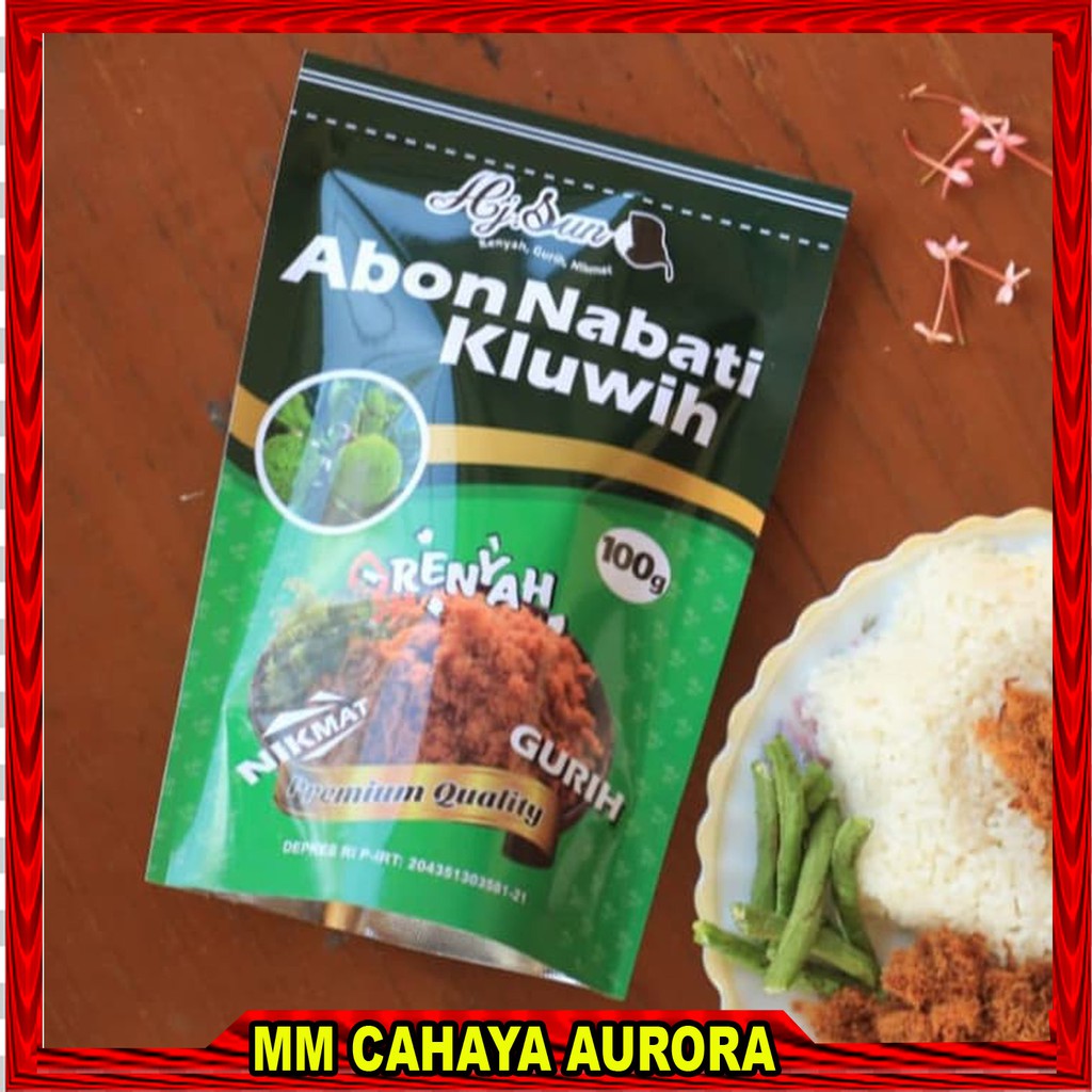 

Abon Nabati Kluwih Nikmat Gurih Premium Quality