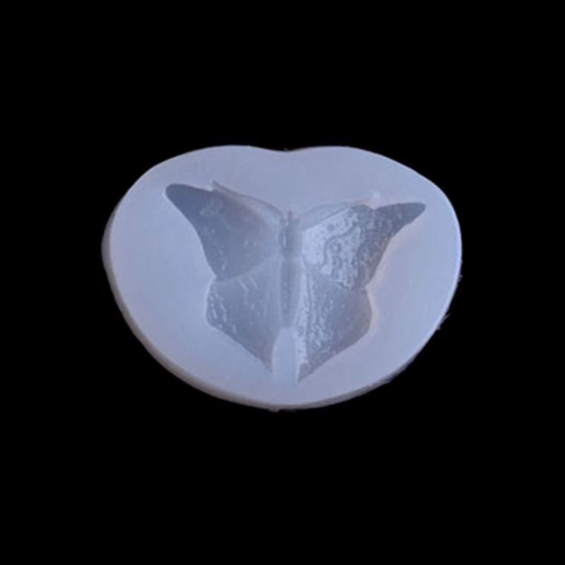 Glitter DIY Wolf Butterfly Monkey Train Pendant Silicone Resin Mold Jewelry Making Tools