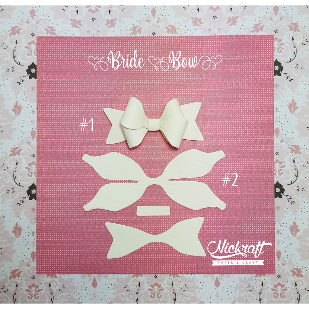 

BRIDE BOW - Bahan Scrapbook Pita Kertas