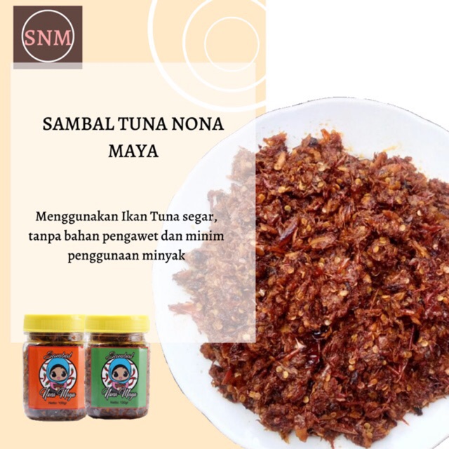 

Sambal Sambel Tuna Nona Maya 100 gram