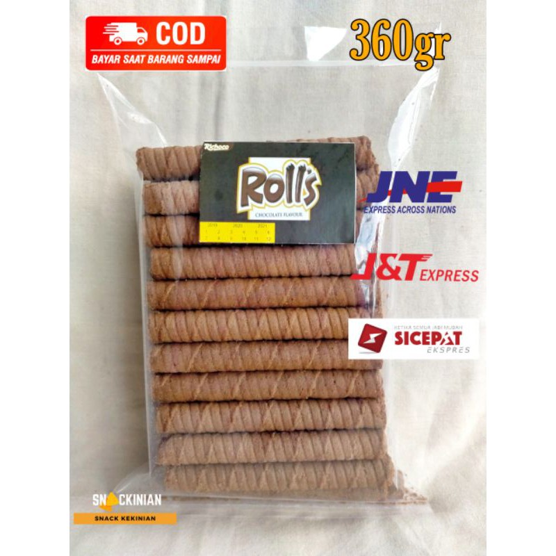 

SNACK KILOAN NABATI RICHEESE ROLLS COKLAT ENAK MURAH