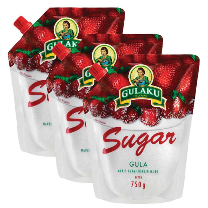Paket 3 X gulaku Pouch 750 GR