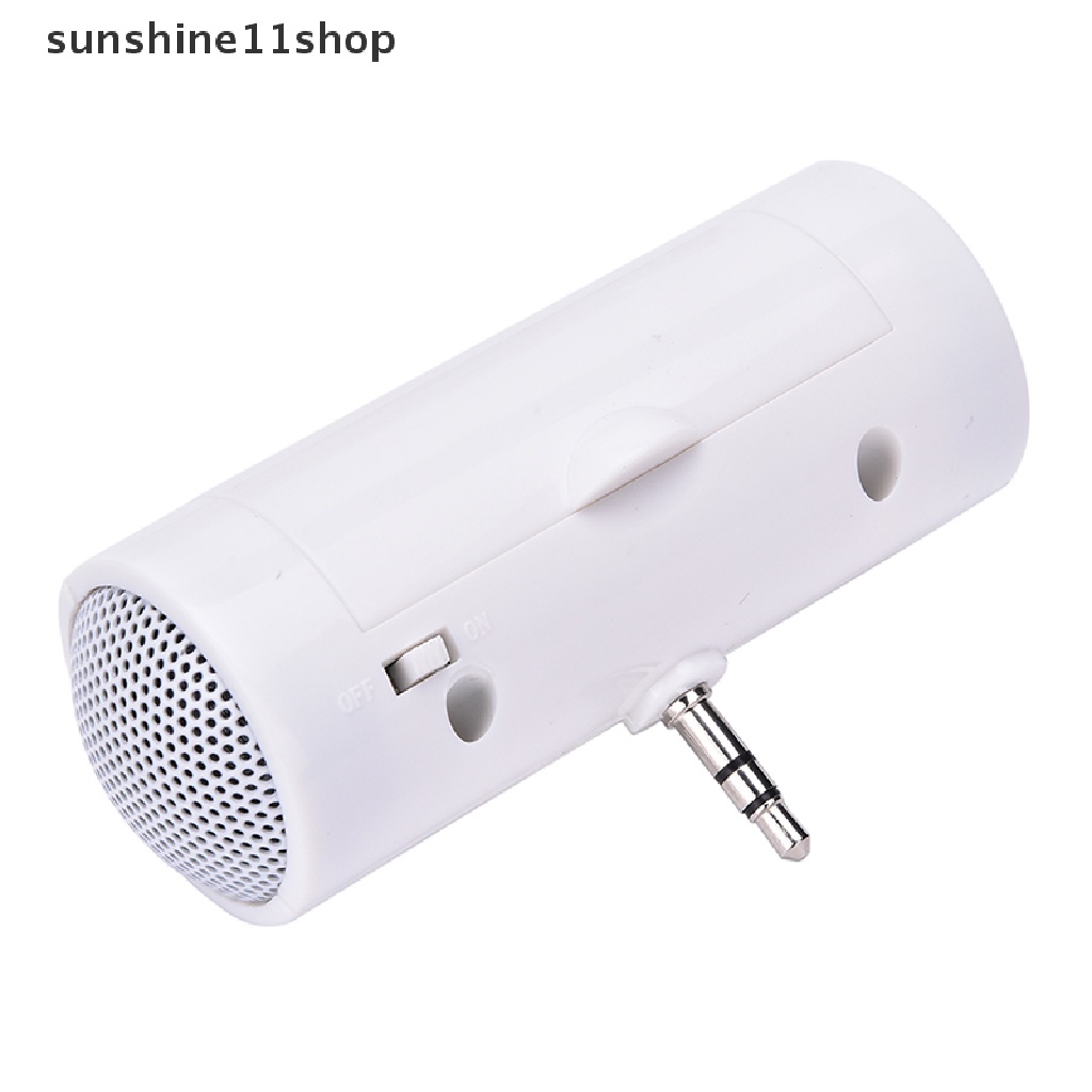 Sho Speaker Mini Portable Stereo 3.5mm Untuk MP3 Player / Handphone / Tablet Pc