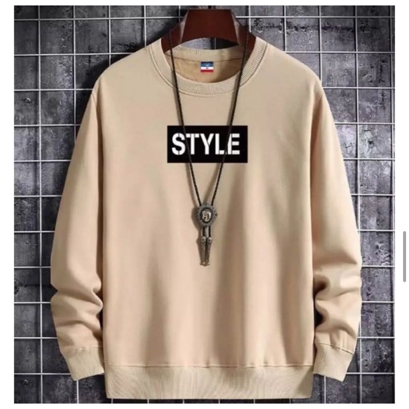 STYLE SWEATER BASIC CREWNECK OBLONG PRIA