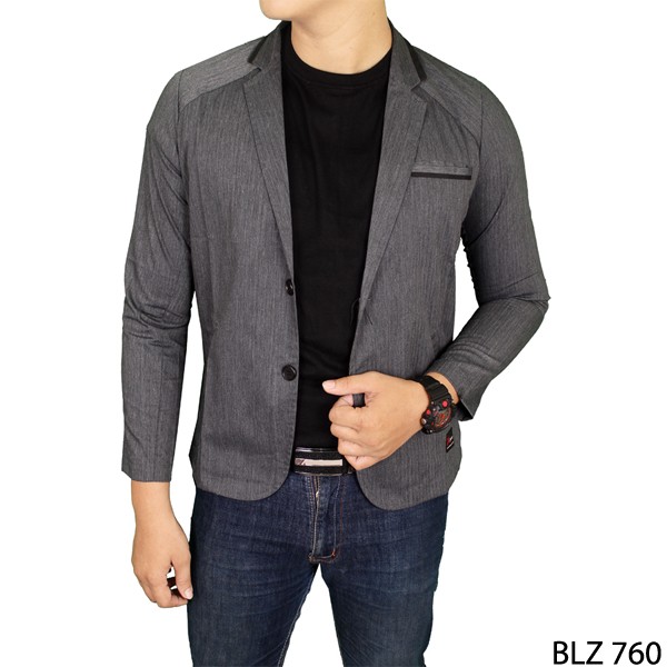 Men Semi Formal Blazer Katun Abu – BLZ 760