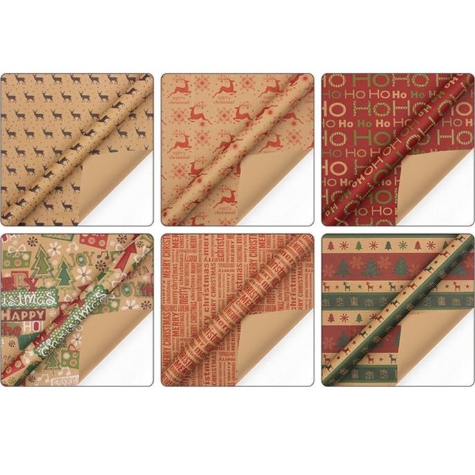 

WRAPPING PAPER CHRISTMAS GIFT HOLIDAY PACK HOLIDAY PARTY GIFTS ROLL DC452CD3